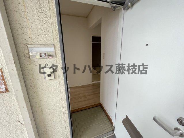 藤枝市高柳アパート 玄関