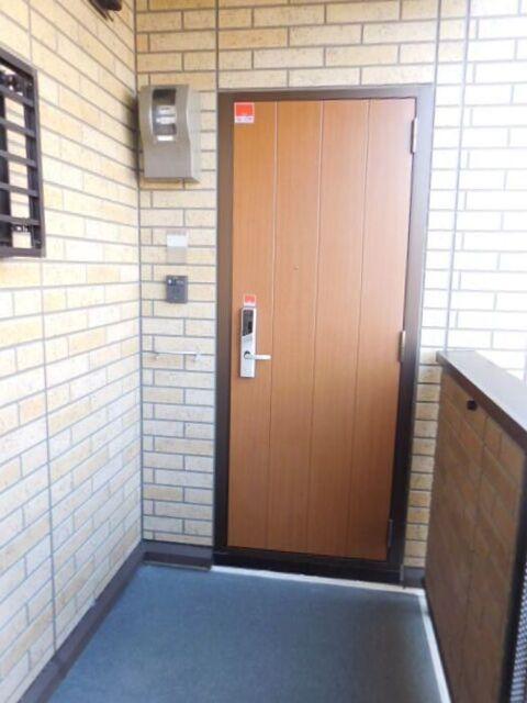 藤枝市田沼アパート 玄関
