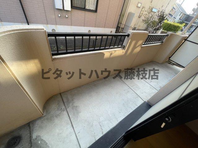 焼津市柳新屋マンション バルコニー