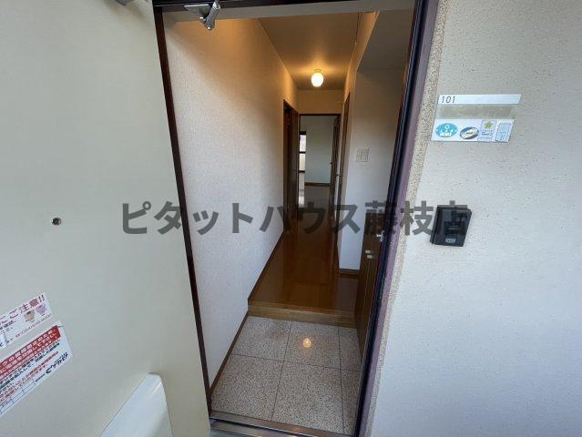 焼津市柳新屋マンション 玄関