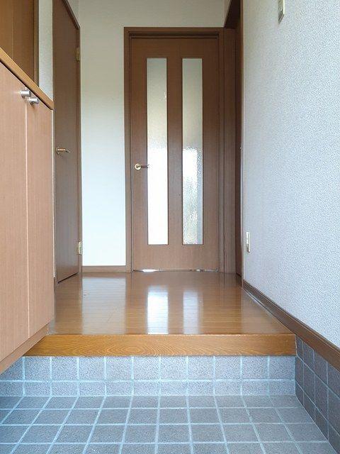 菊川市下平川アパート 玄関