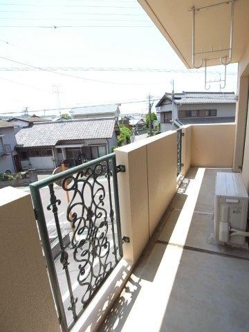 掛川市大池マンション バルコニー
