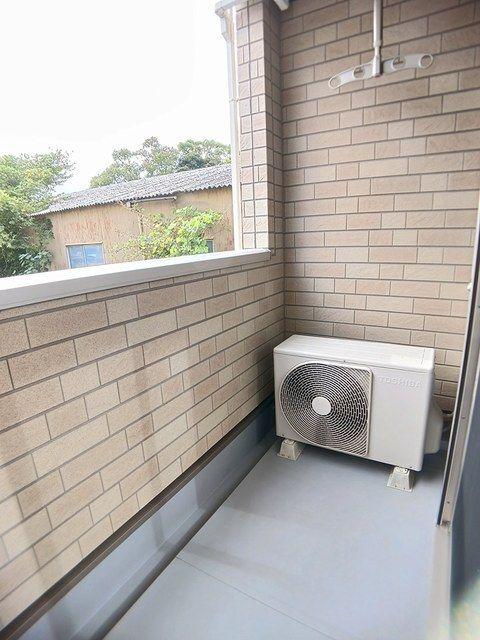掛川市大池アパート バルコニー