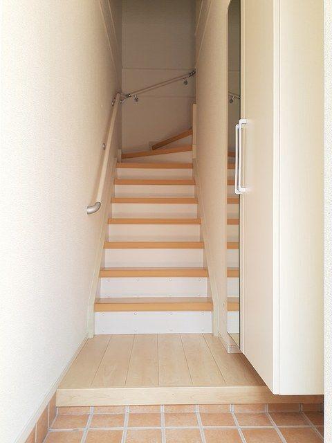 菊川市下平川アパート 玄関