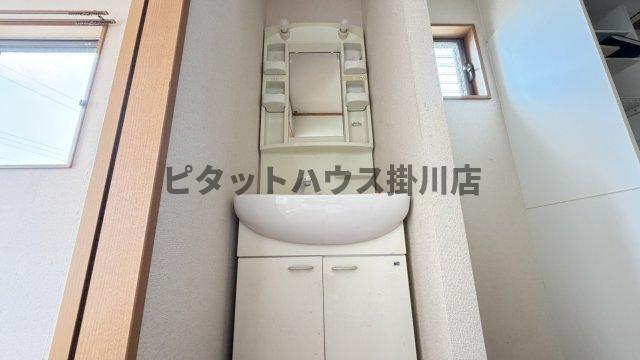 掛川市高御所アパート 洗面