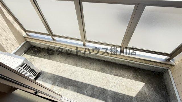 掛川市葛川アパート バルコニー