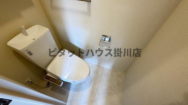 掛川市緑ケ丘アパート トイレ