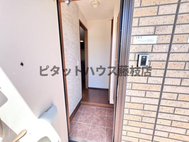 藤枝市高岡アパート 玄関
