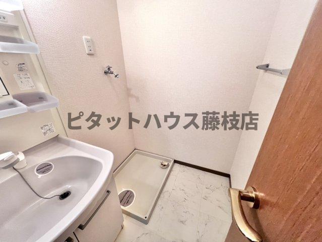藤枝市駅前アパート 洗面