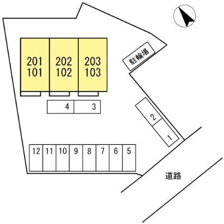 島田市東町アパート 部屋画像