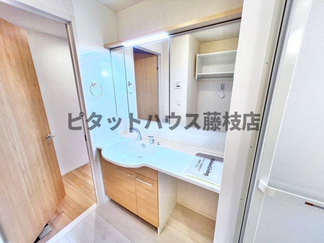 藤枝市高柳アパート 洗面