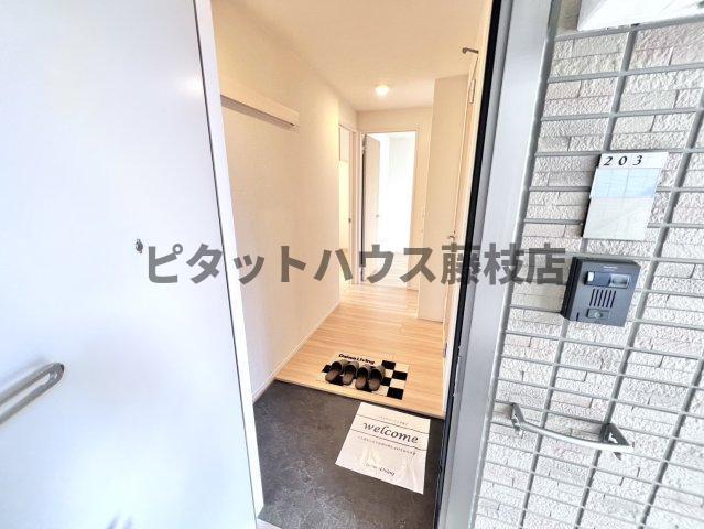 藤枝市高柳アパート 玄関