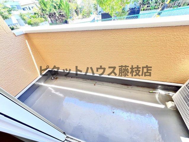 藤枝市緑の丘アパート バルコニー