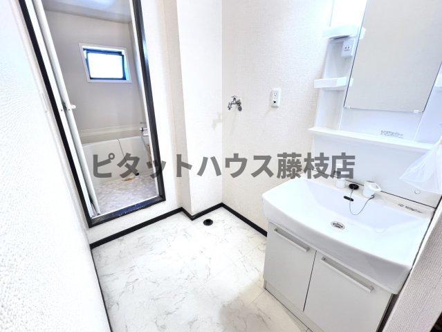 藤枝市高柳アパート 洗面