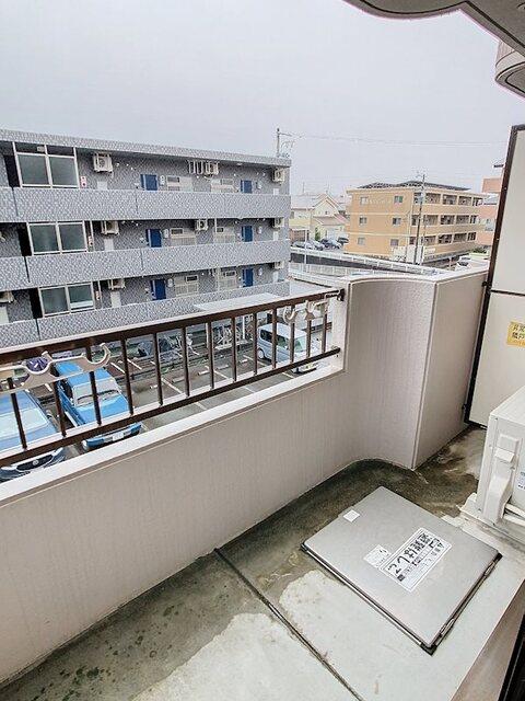 掛川市中央マンション バルコニー