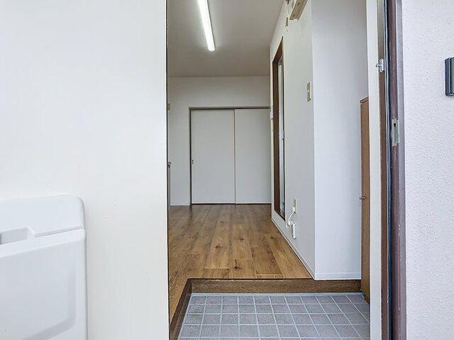 掛川市中央マンション 玄関