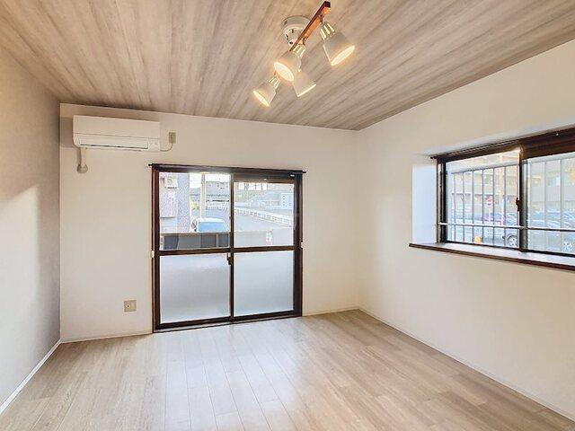 掛川市中央アパート リビング