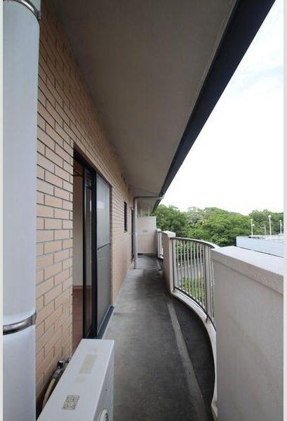 掛川市南西郷マンション バルコニー