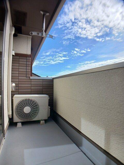 掛川市大池アパート バルコニー