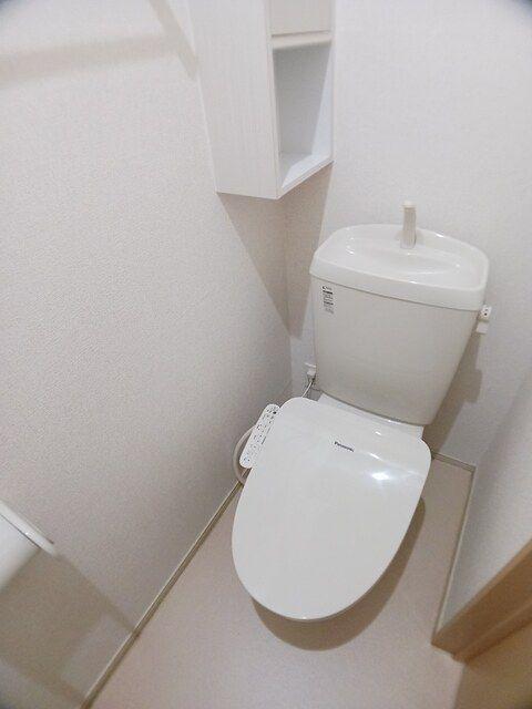 袋井市土橋アパート トイレ