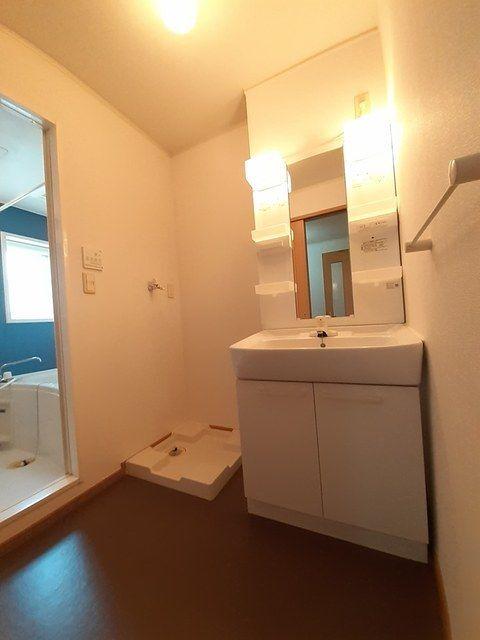 袋井市下山梨アパート 洗面