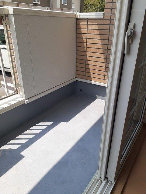 袋井市下山梨アパート バルコニー