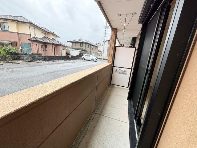 藤枝市田沼マンション バルコニー