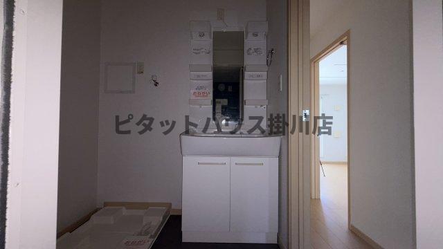 掛川市大渕アパート 洗面
