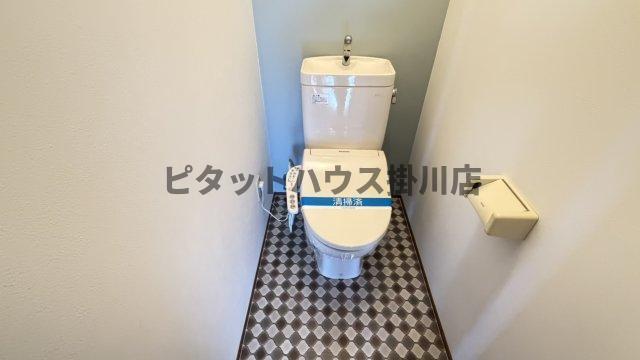 掛川市沖之須アパート トイレ