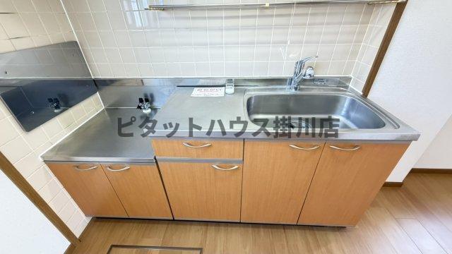 掛川市沖之須アパート キッチン