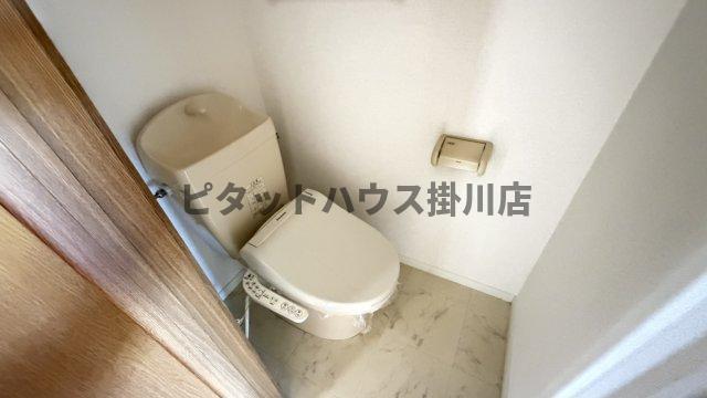 掛川市沖之須アパート トイレ