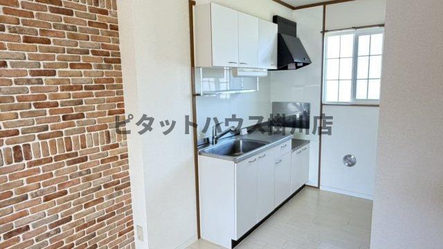 掛川市沖之須アパート キッチン