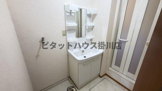 掛川市西大渕アパート 洗面