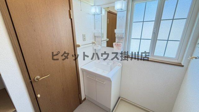 掛川市大渕アパート 洗面
