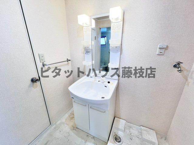 藤枝市高柳アパート 洗面