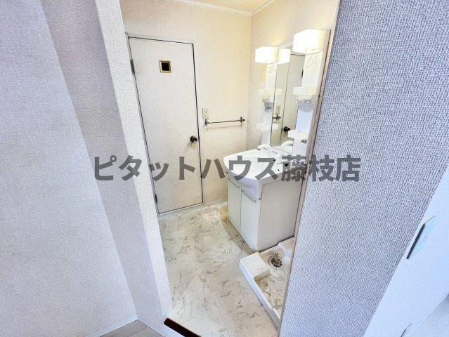藤枝市高柳アパート 洗面