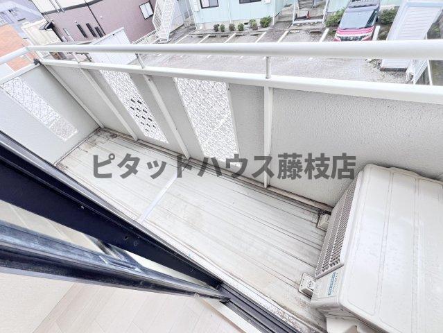 藤枝市高柳アパート バルコニー