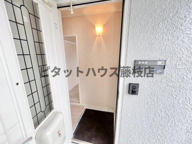 藤枝市高柳アパート 玄関