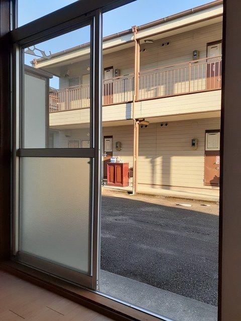 藤枝市下藪田アパート バルコニー