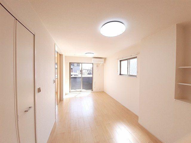 菊川市赤土アパート リビング