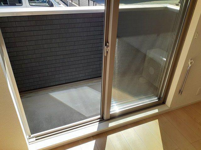 菊川市赤土アパート バルコニー