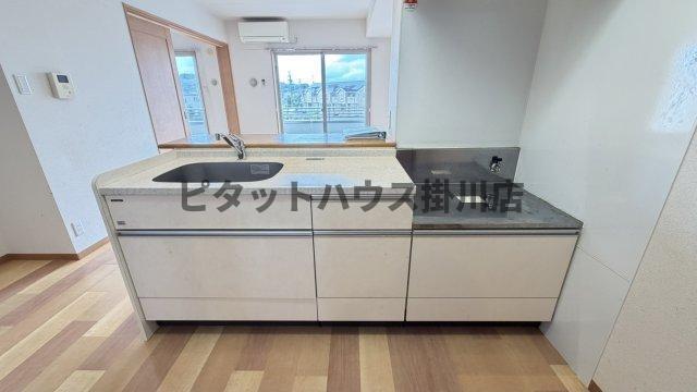 菊川市吉沢アパート 洗面