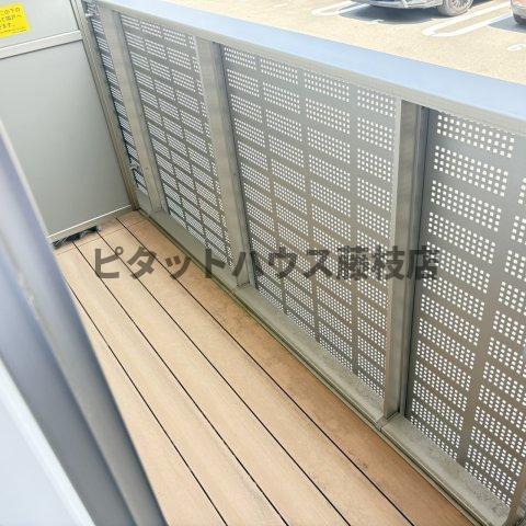 島田市中河アパート バルコニー