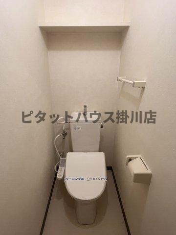 菊川市加茂アパート トイレ