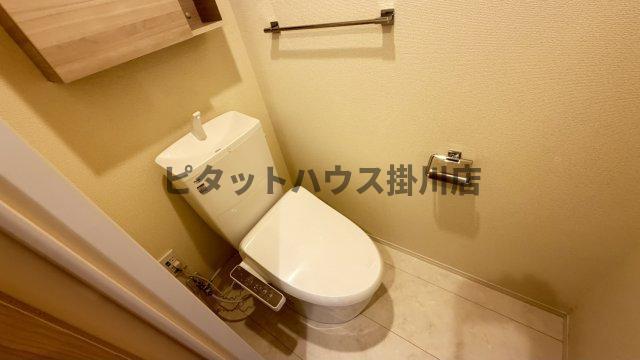 袋井市堀越アパート トイレ