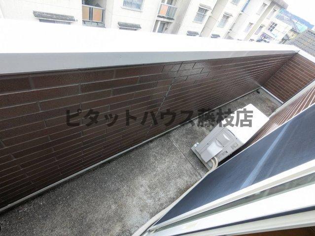 島田市南アパート バルコニー