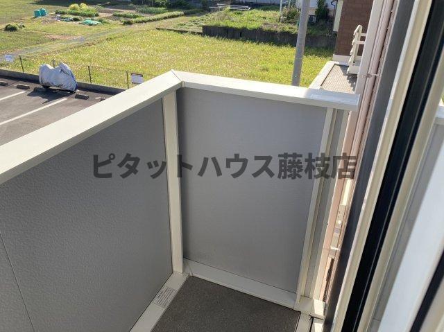 焼津市大覚寺アパート バルコニー