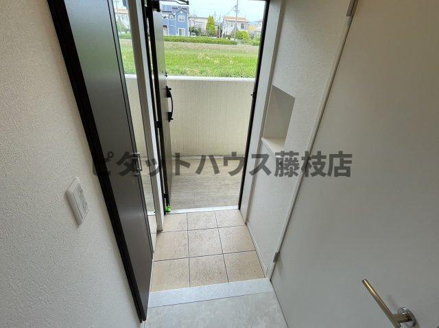 藤枝市大東町マンション 玄関