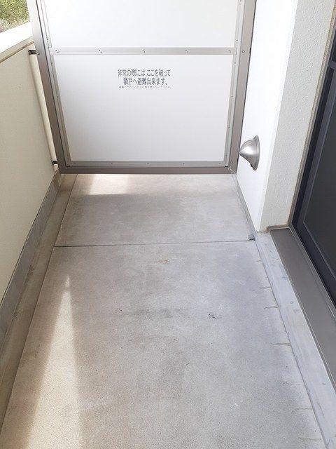 磐田市鳥之瀬マンション バルコニー