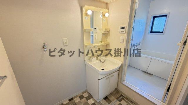 菊川市西方アパート 洗面